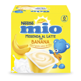 Merenda al latte Banana