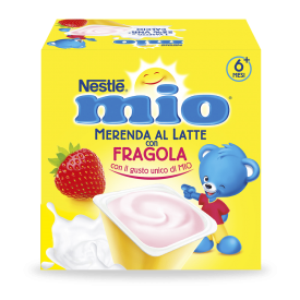 Merenda al latte Fragola Merenda al latte Fragola