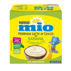 Merenda al latte di Cocco con Banana